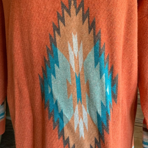 Southwestern Tunic Sweater - Picture 2 of 4